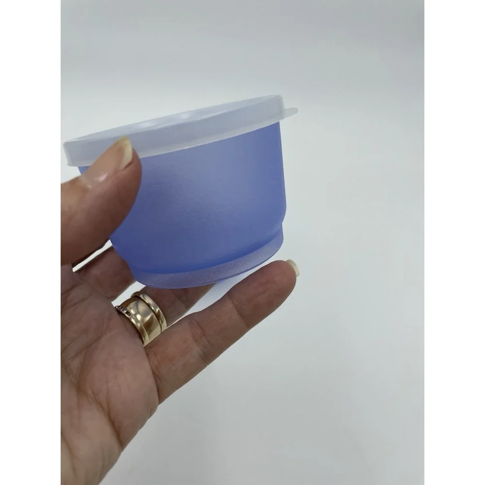 Tupperware 4-oz. Snack Cups w/Seals Set of‎ 4 Mixed Colors